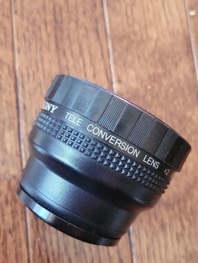 Sony Black Tele Conversion Lens x2 - Telephoto Attachment
